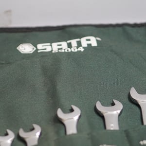 ประแจแหวนข้างปากตาย SATAชุด 11PCs 09064 (8-24 มิล)